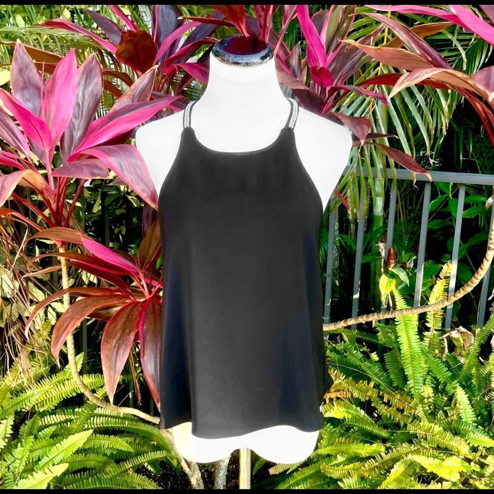 Parker Mesh Inset Chain Strap Blouse - Picture 2 of 7